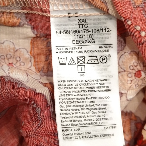 Gap Long Sleeve Pintuck Top - Picture 7 of 8